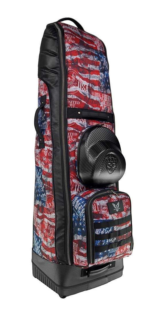 Subtle Patriot Tier 1 Golf Bag Wheeled Travel Cover · Patriot