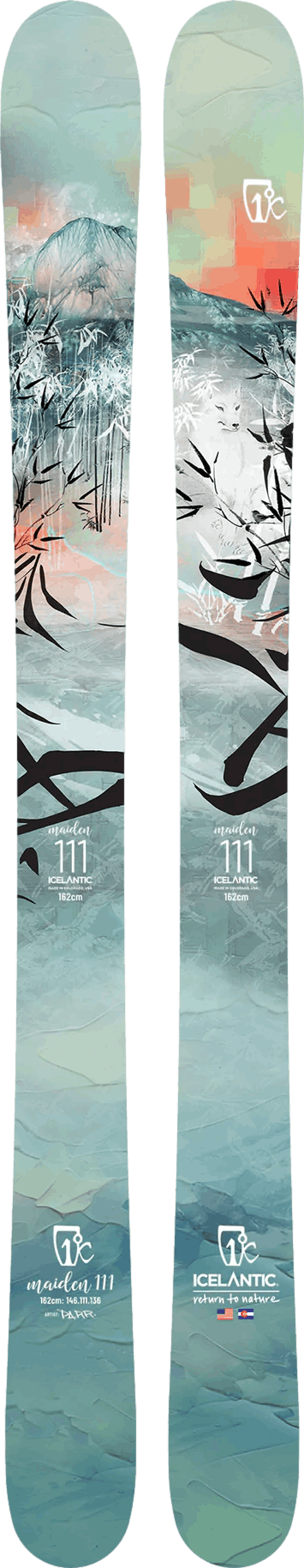 Icelantic Maiden 111 Skis · Women's · 2022