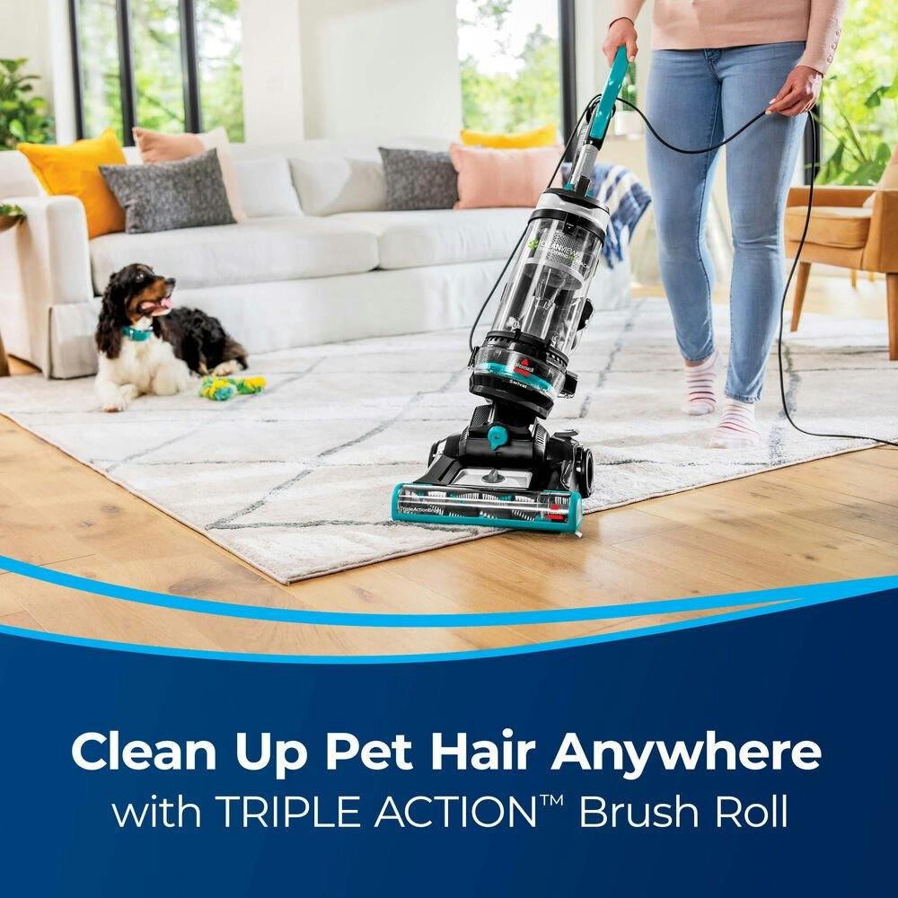 BISSELL CleanView Swivel Rewind Pet Reach Upright Vacuum Cleaner