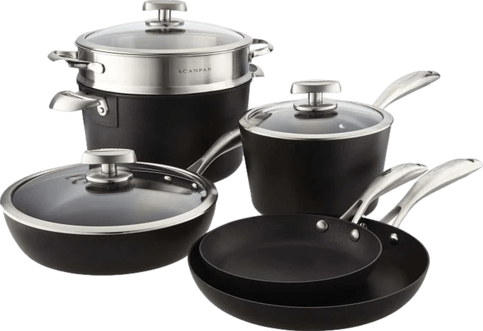 Scanpan PRO IQ 9-Piece Cookware Set