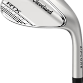 Cleveland Golf RTX Full Face Tour Satin Wedge · Right Handed · Steel · 60° · 9 · Chrome