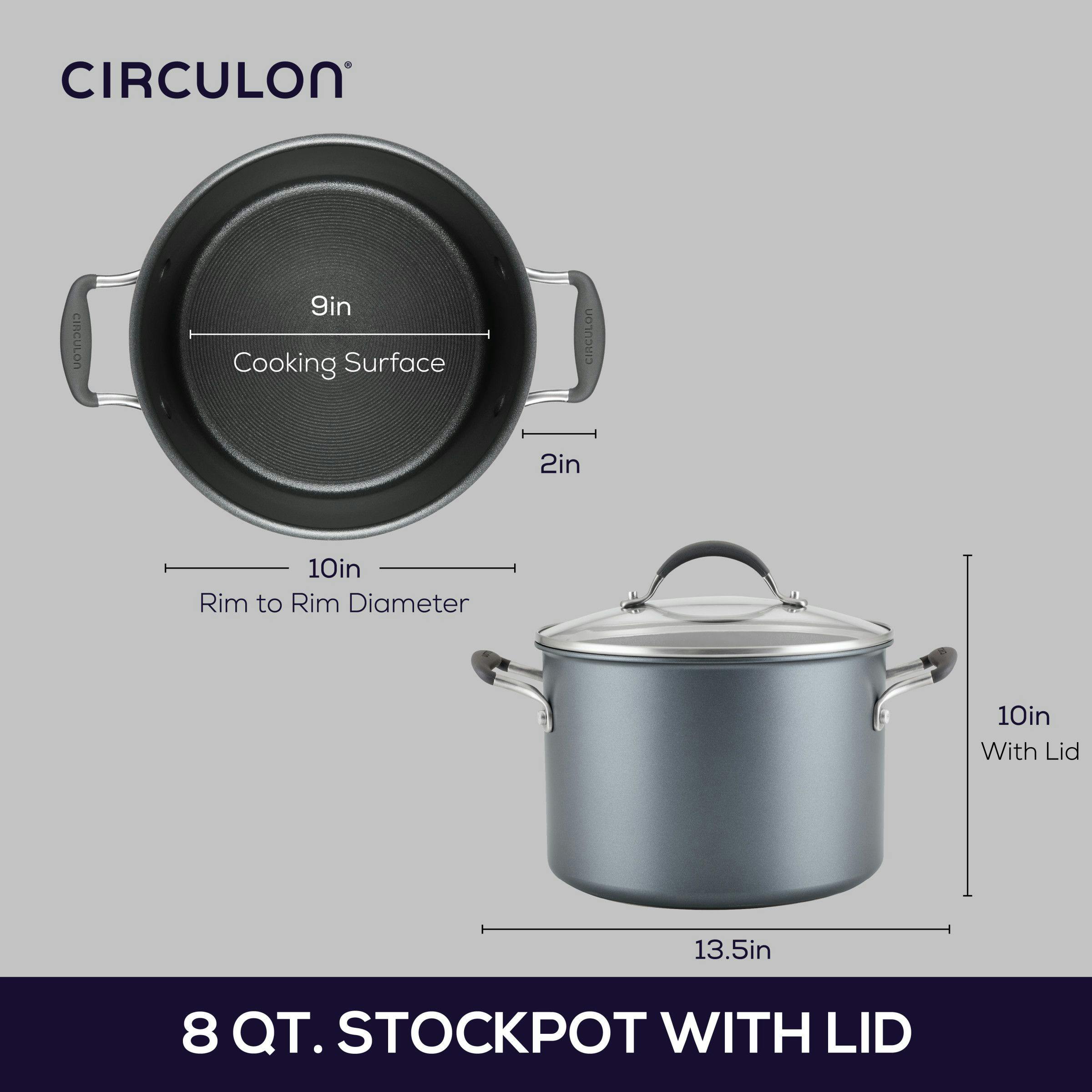 Circulon A1 Series with ScratchDefense 11 piece Non-Stick Cookware