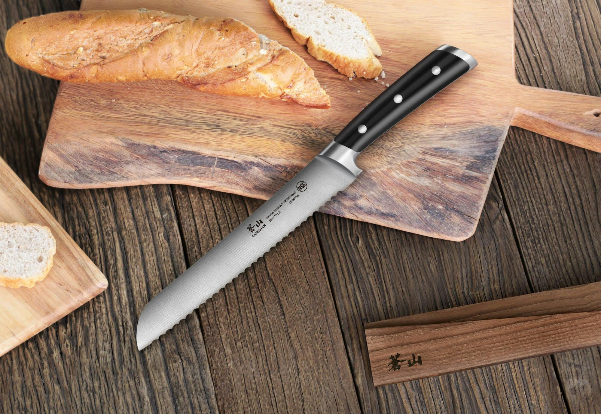 Cangshan TS Series Bread Knife, 10.25"