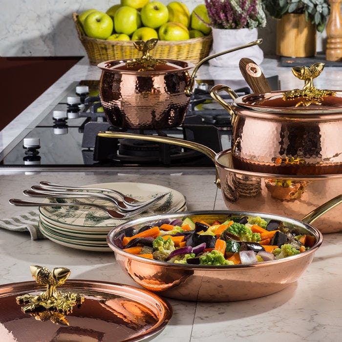 Ruffoni Historia Handmade Copper Cookware Set · 5 Piece Set