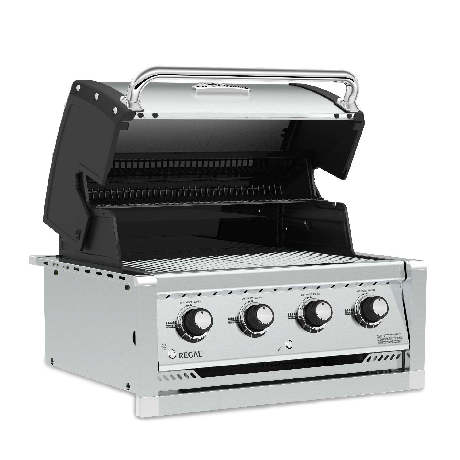 Broil King Regal S420 4-Burner Built-In Gas Grill Stainless Steel · Natural Gas