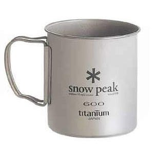 Snowpeak Titanium Single Wall 600ml Cup