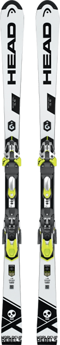 Head WC Rebels ISL RD Pro Skis + RP Evo 14 Bindings · 2019 · 158 cm