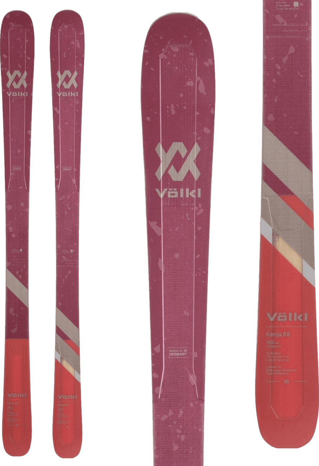 Völkl Kenja 88 Skis · 2021
