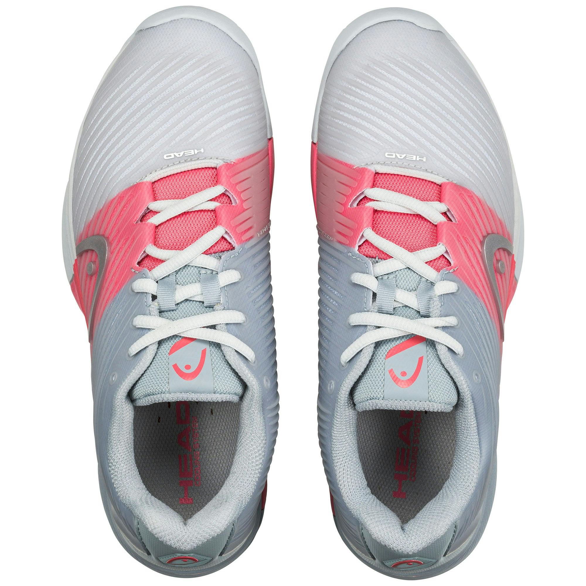 Head Revolt Pro 4.0 Womens Tennis Shoes - Wht/Gry Whgr / B Medium / 11.0
