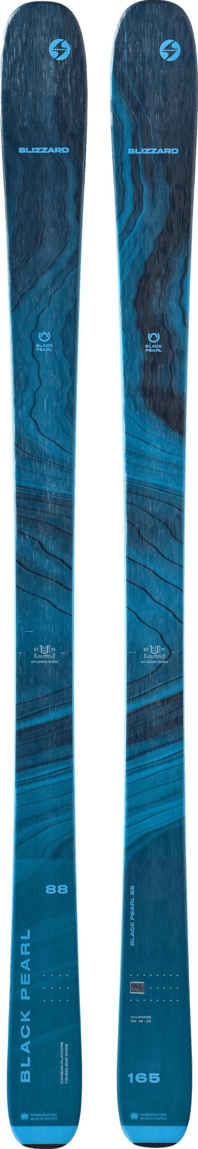 Blizzard Black Pearl 88 Skis · Women's · 2024 · 147 cm