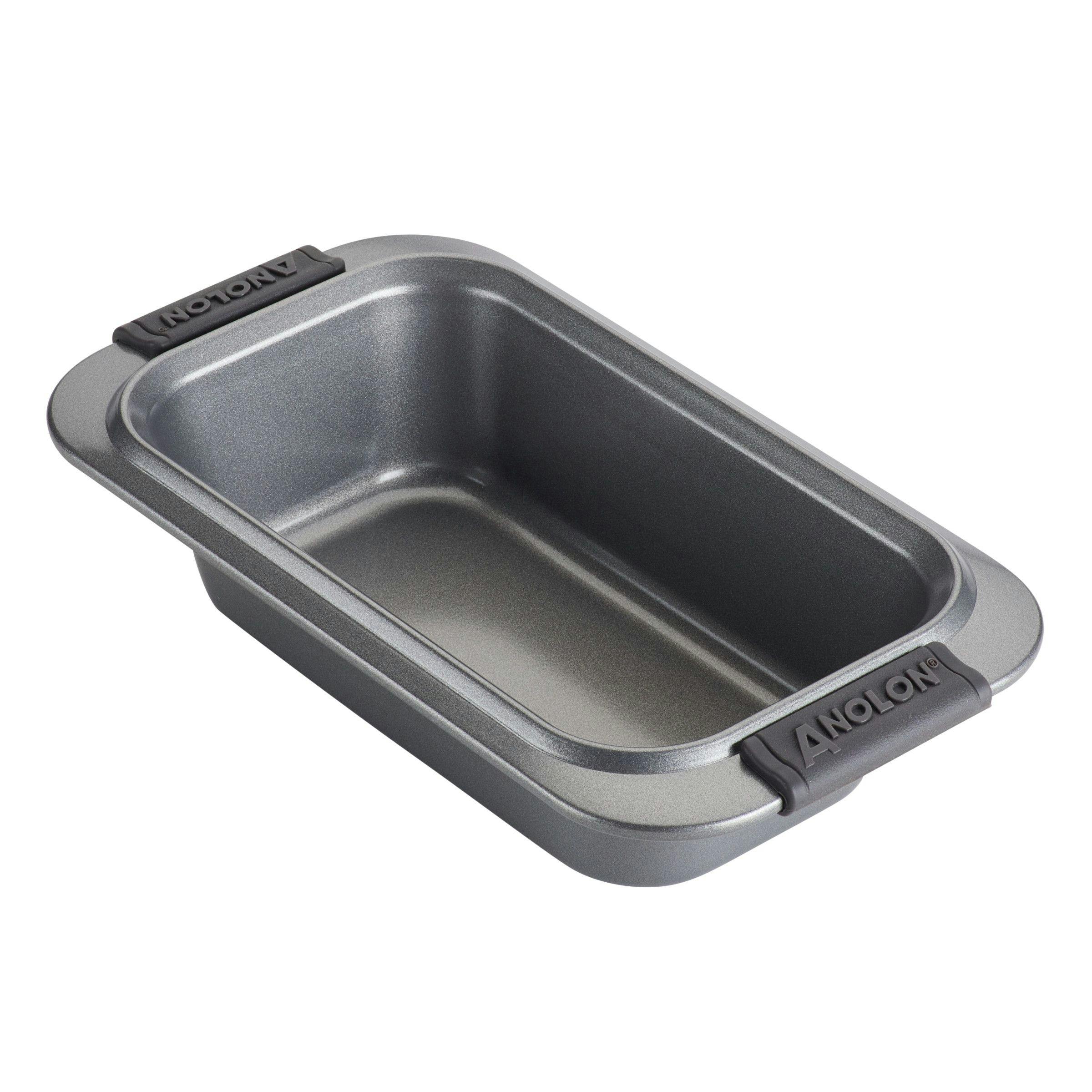 Anolon Advanced Bakeware Nonstick Loaf Pan, 9-Inch x 5-Inch, Gray