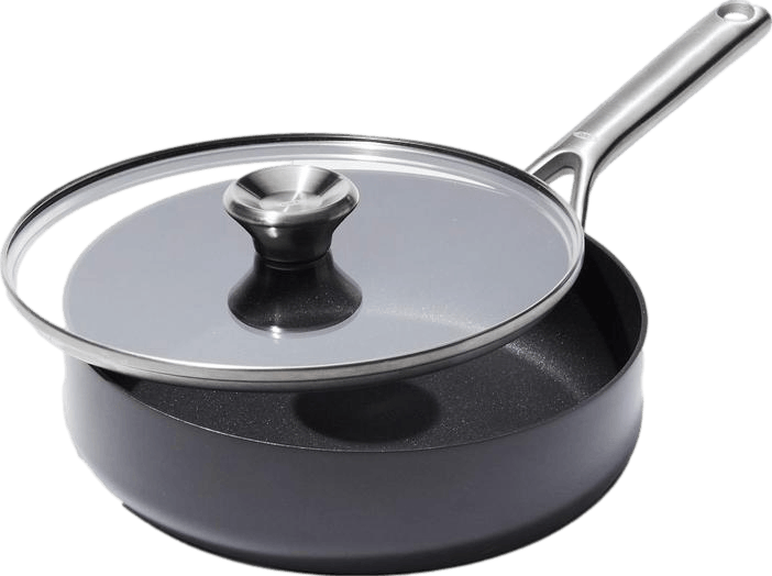 GreenPan Venice Pro Tri-Ply Stainless Steel Healthy Ceramic Nonstick 3qt  Chef Saute Pan with Helper Handle and Lid & Reviews