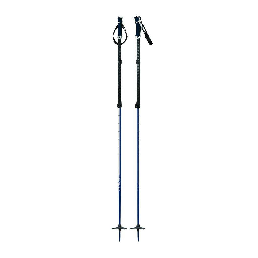 G3 VIA Aluminium Long Navy Ski Poles