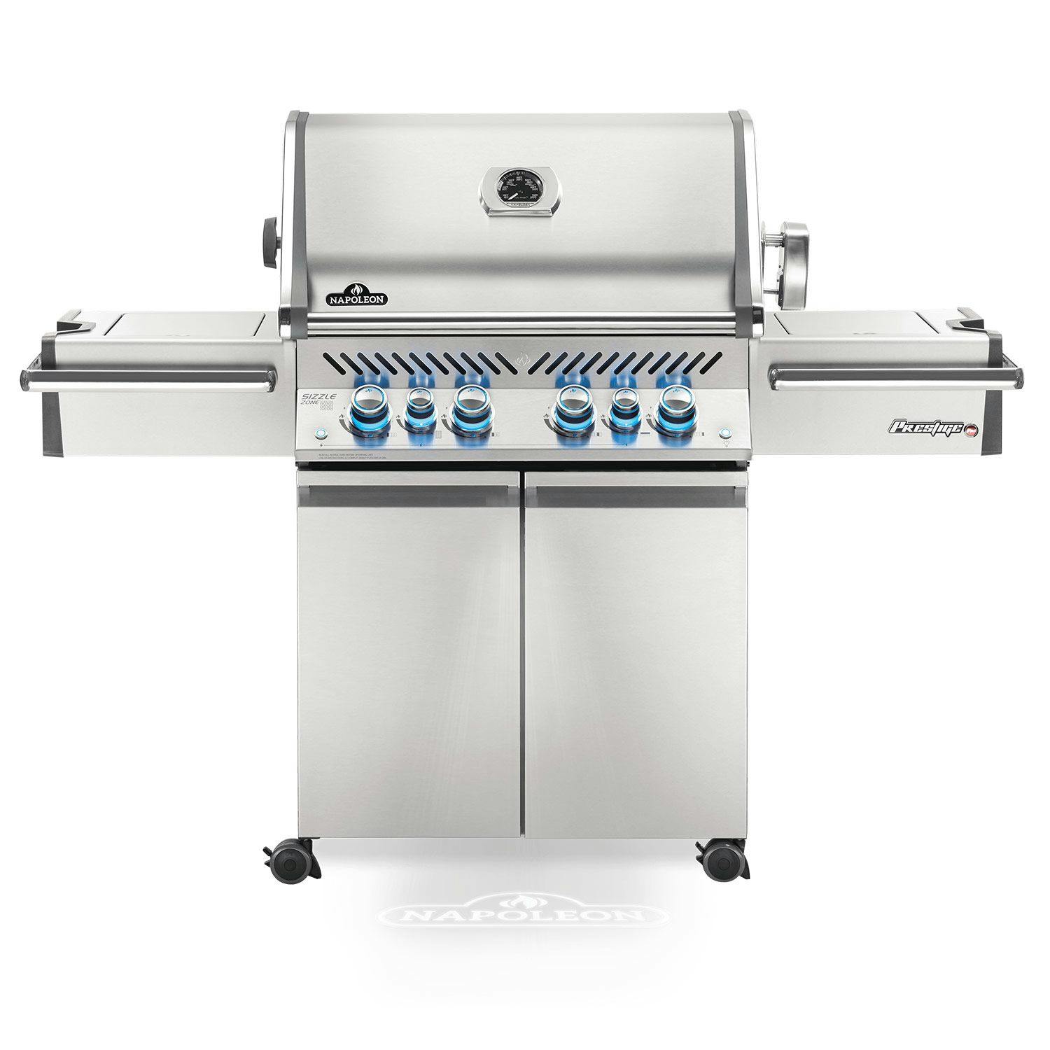 Product image of Napoleon Prestige PRO 500 Grill with Infrared Rear and Side Burners and Rotisserie Kit