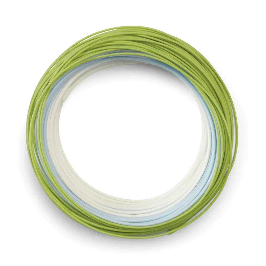 Orvis Pro Saltwater All-Rounder Textured Fly Line · WF · 7 wt · Floating · Ivory Horizon Moss