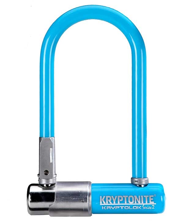 Kryptonite Krypto Series 2 Mini-7 U-Lock · Blue · 13 mm