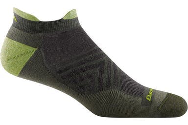 Darn Tough Men's Run No Show Tab Ultra-Lightweight Running Socks with Cushion