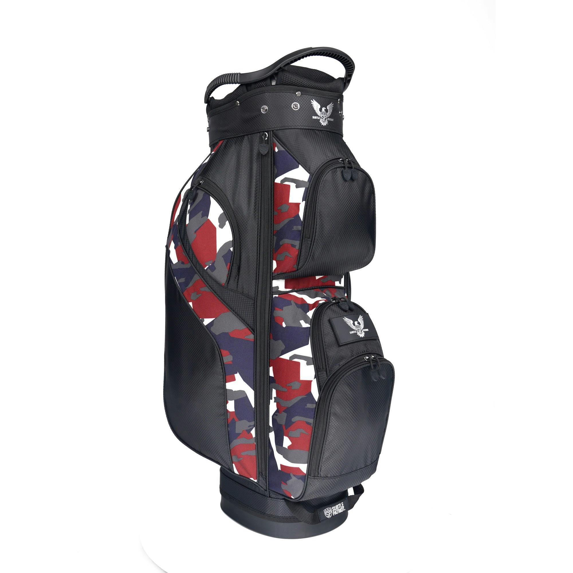 Subtle Patriot Hero Cart Golf Bag · Stealth/Patriot Camo