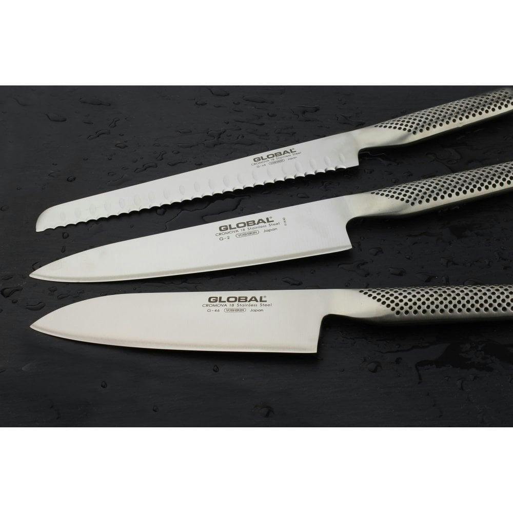 Global Classic Hollow Ground 8" Chef's Knife