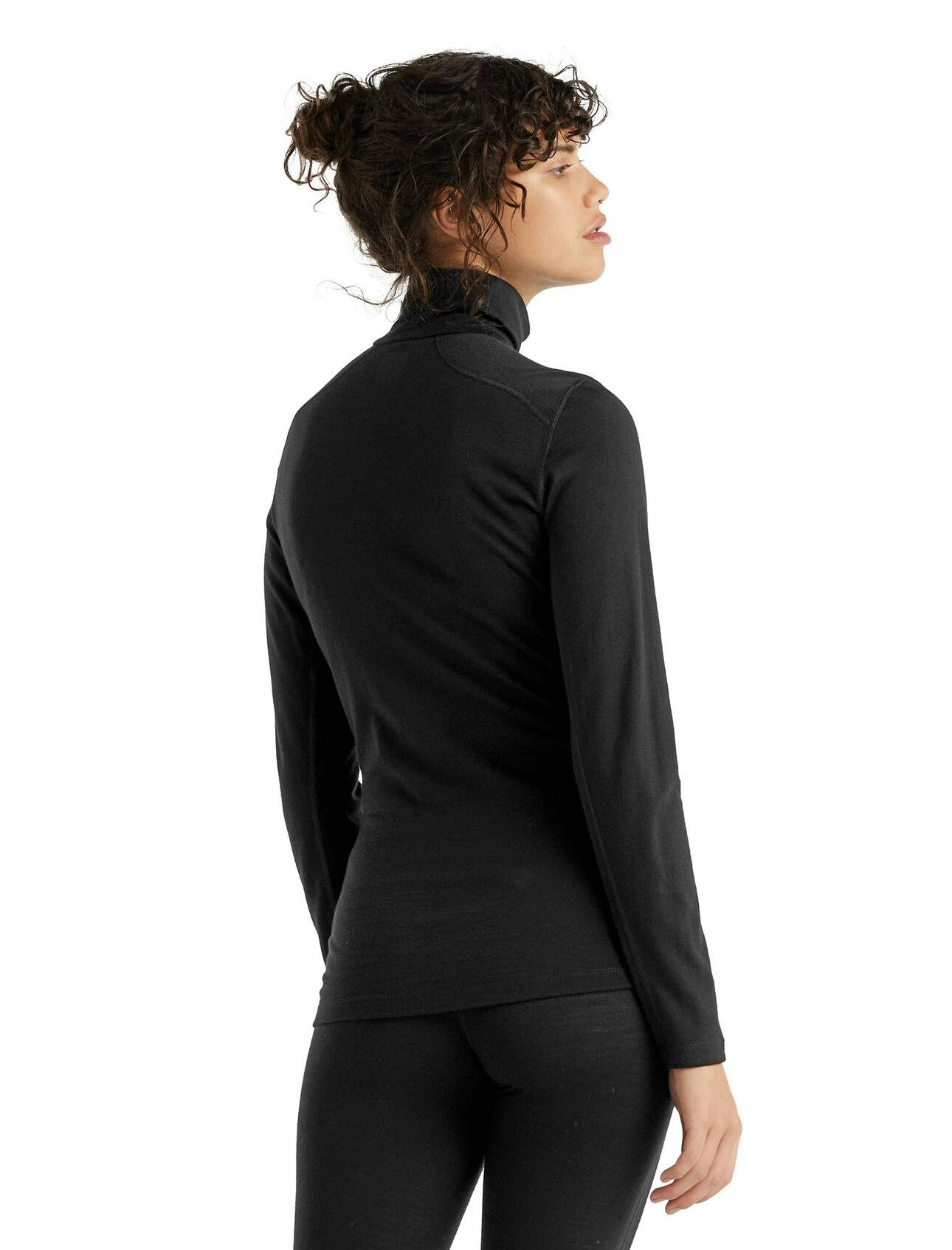 Icebreaker Women's 200 Oasis Long Sleeve Half Zip Thermal Top