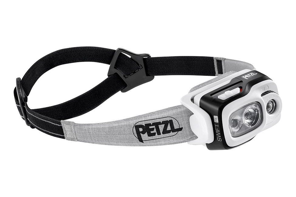 Petzl Swift Rechargeable Headlamp · Black