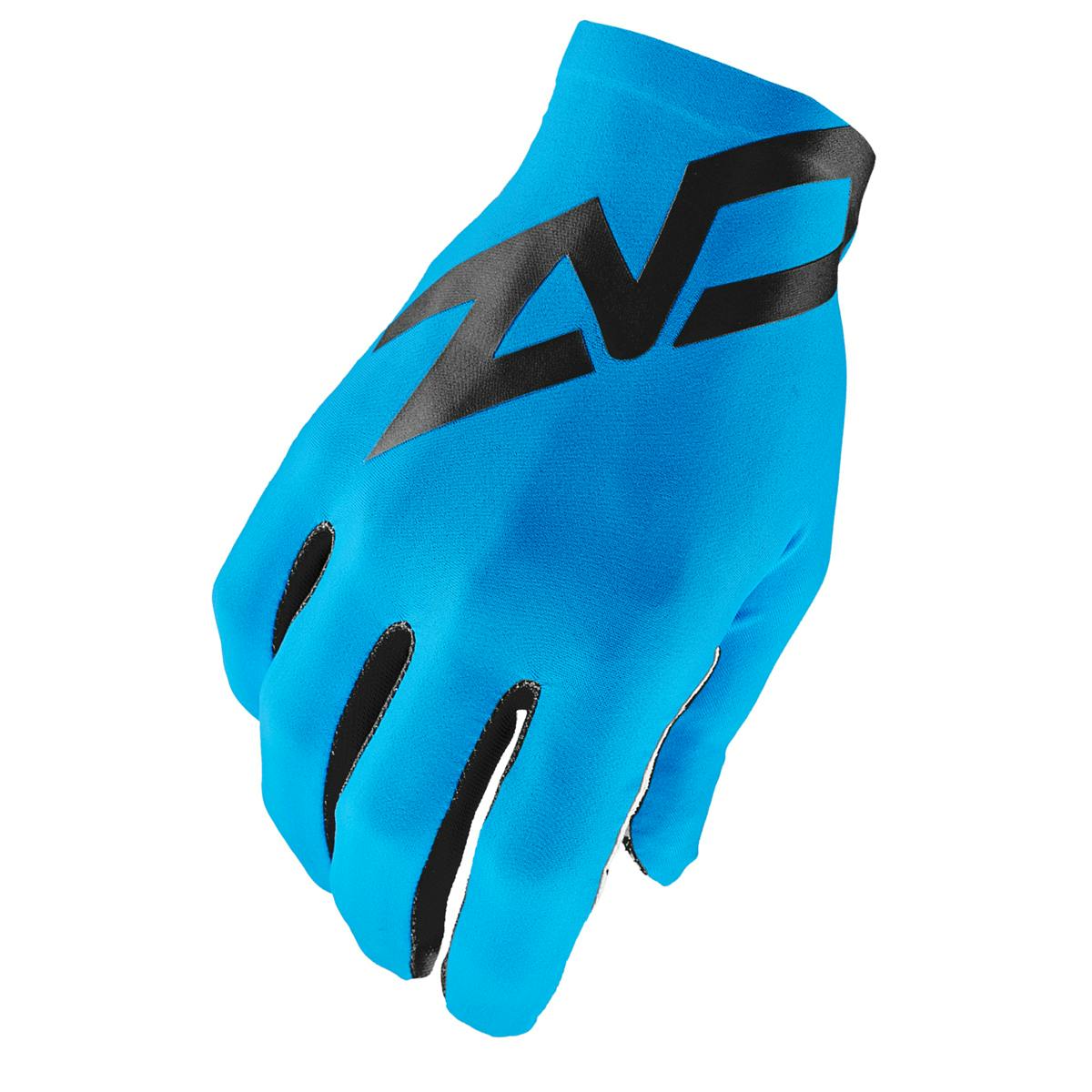 Supacaz SupaG Long Gloves Twisted - Neon Blue - Small