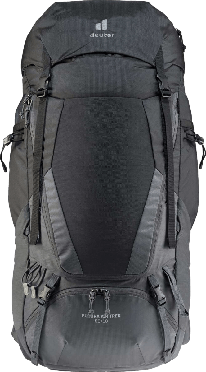 Deuter Futura Air Trek 50L + 10L Backpack · Men's · Black / Graphite