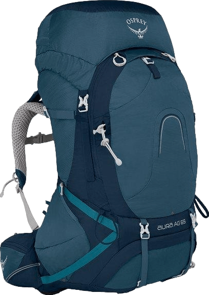Osprey Aura AG 65L Pack · Women's · Challenger Blue