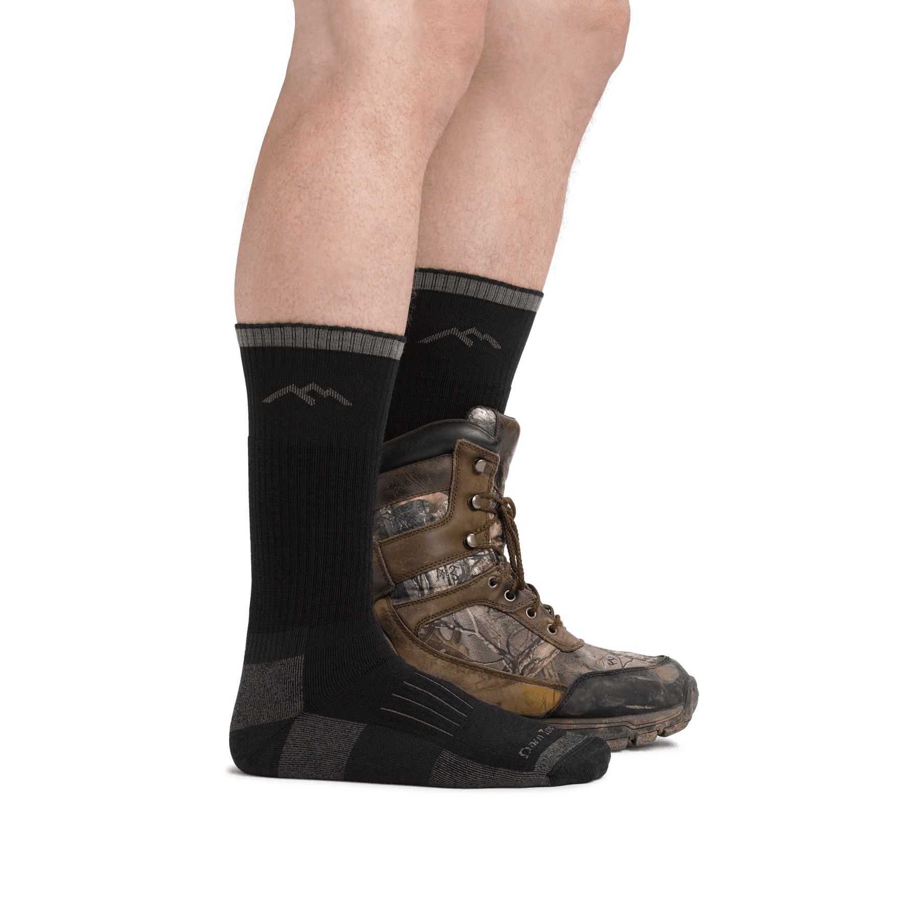 Darn Tough Men's Hunter Boot Midweight Hunting Socks with Cushion