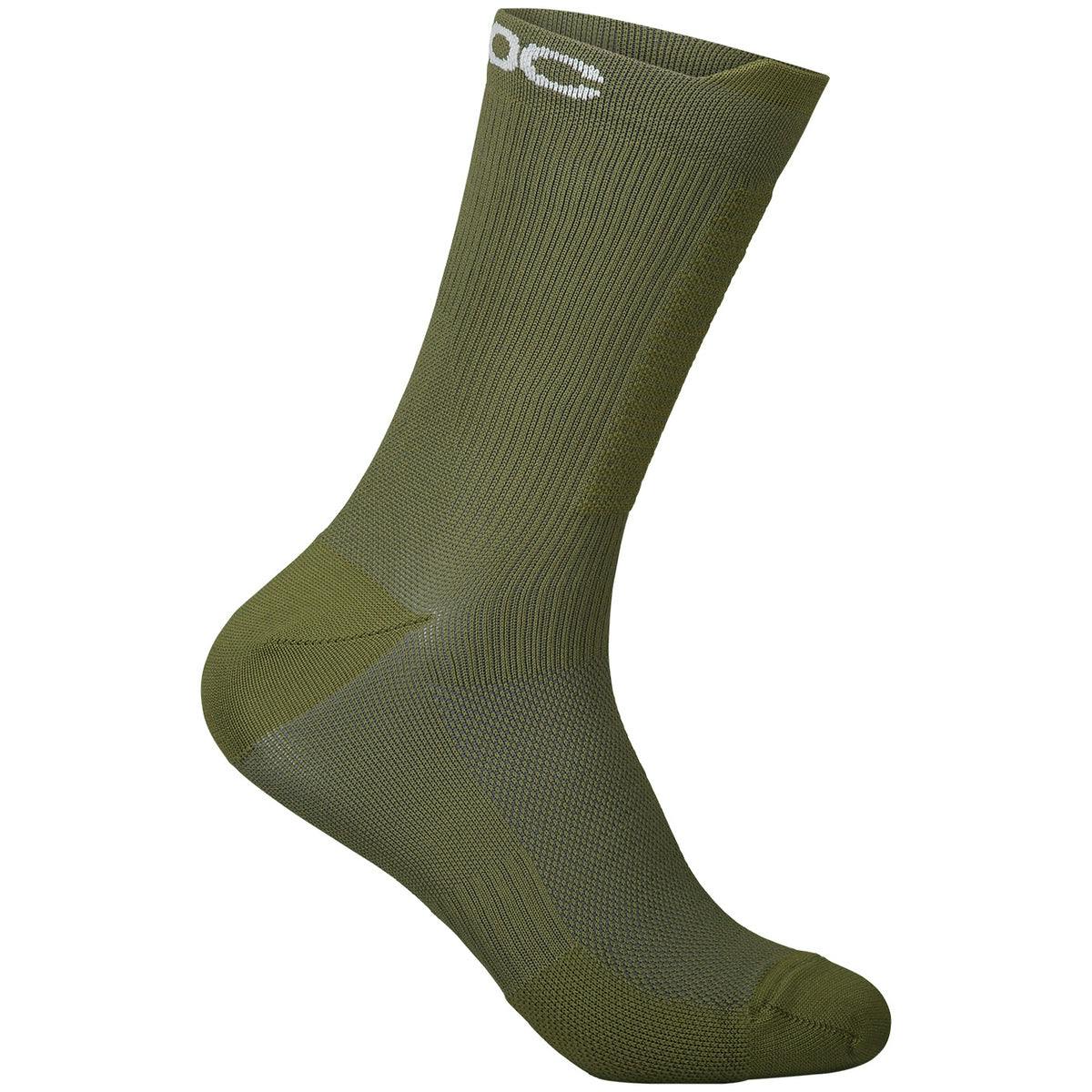 POC Lithe MTB Sock Mid 022 - Epidote Green - Medium