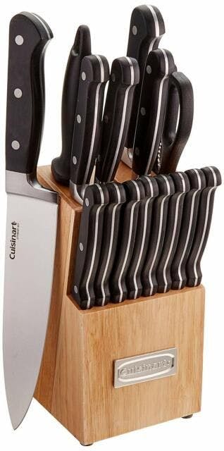 Cuisinart Triple Rivet Cutlery Knife 16-Piece Set