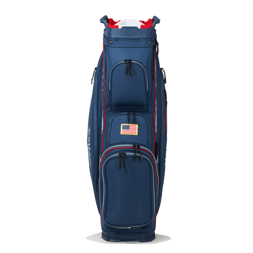 Callaway 2023 ORG 14 Mini Cart Bag · Navy/Red/USA