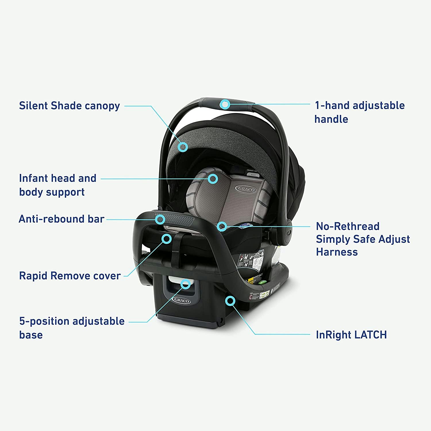 Graco SnugRide® SnugFit 35 DLX Infant Car Seat · Maison