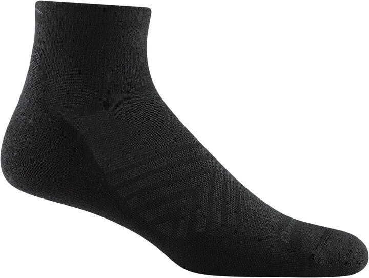 Darn Tough Men's Coolmax® Run Quarter Ultra-Lightweight Running Socks with Cushion