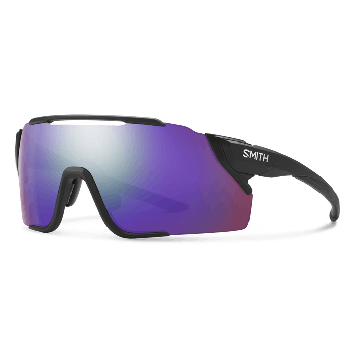 Smith Attack Mag Sunglasses · Matte Black/ChromaPop Violet Mirror