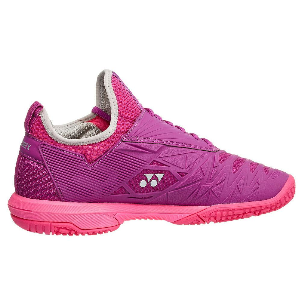 Yonex Fusion Rev 3 Clay Womens Tennis Shoes - 8.5 / Berry Pink Bp / B Medium