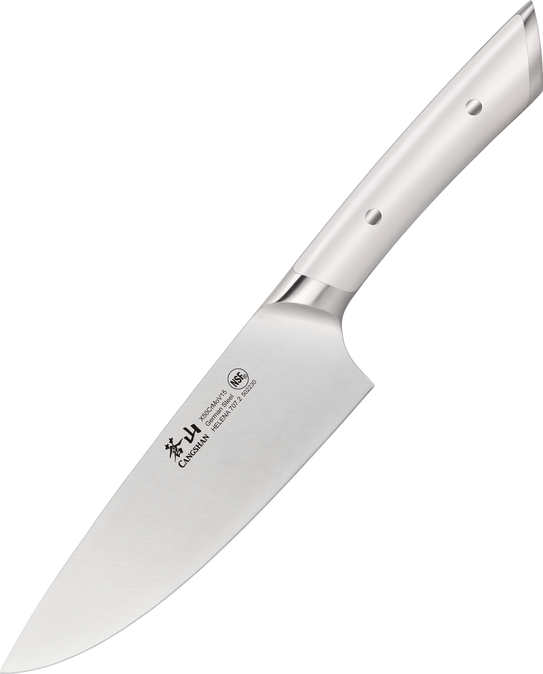 Cangshan Helena Series Chef's Knife, Forged German Steel | Black