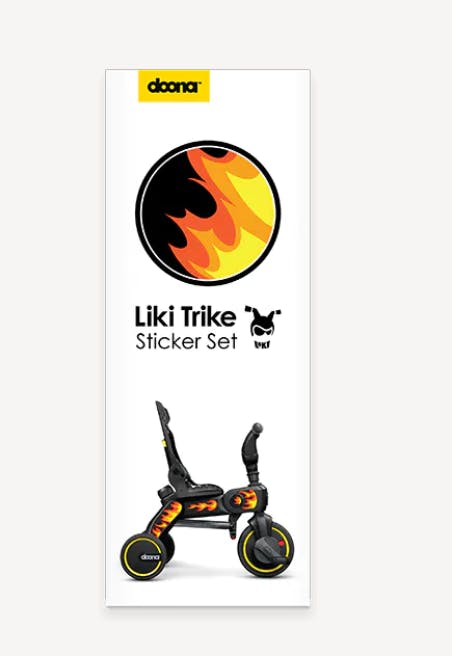 Liki Trike Body Stickers  · Flames