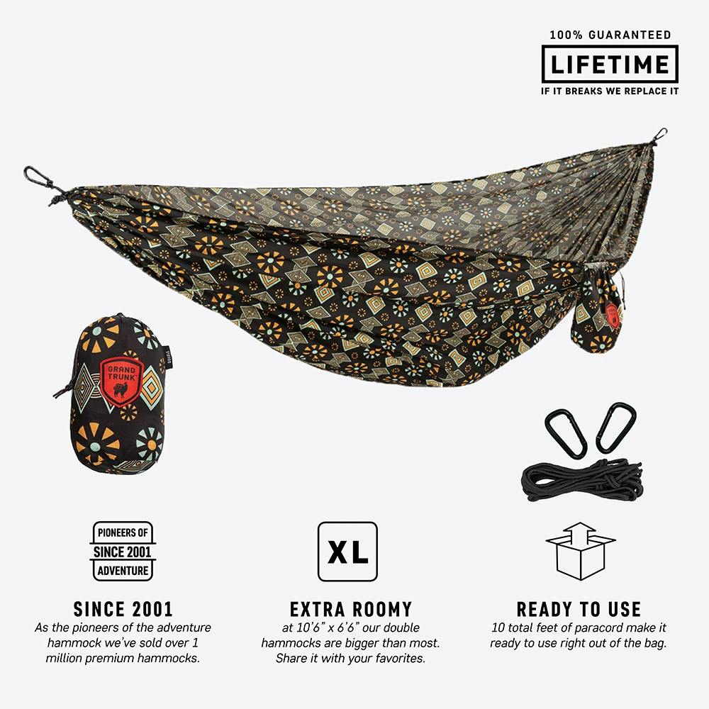 Grand Trunk Trunktech Double Printed Hammock