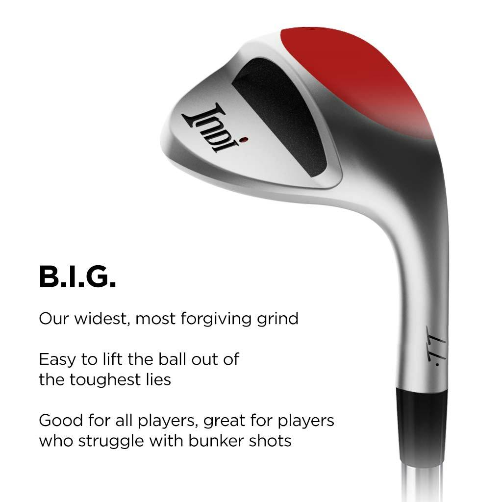 Indi Golf B.I.G. Wedge · Right handed · Graphite · Senior · 56 · 14