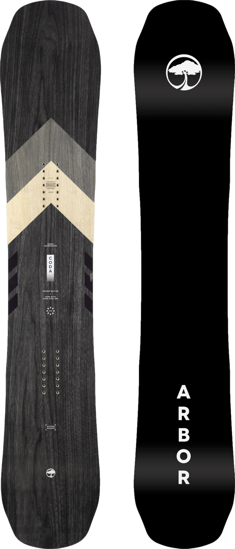 Arbor Coda Rocker Snowboard · 2023 · 154 cm