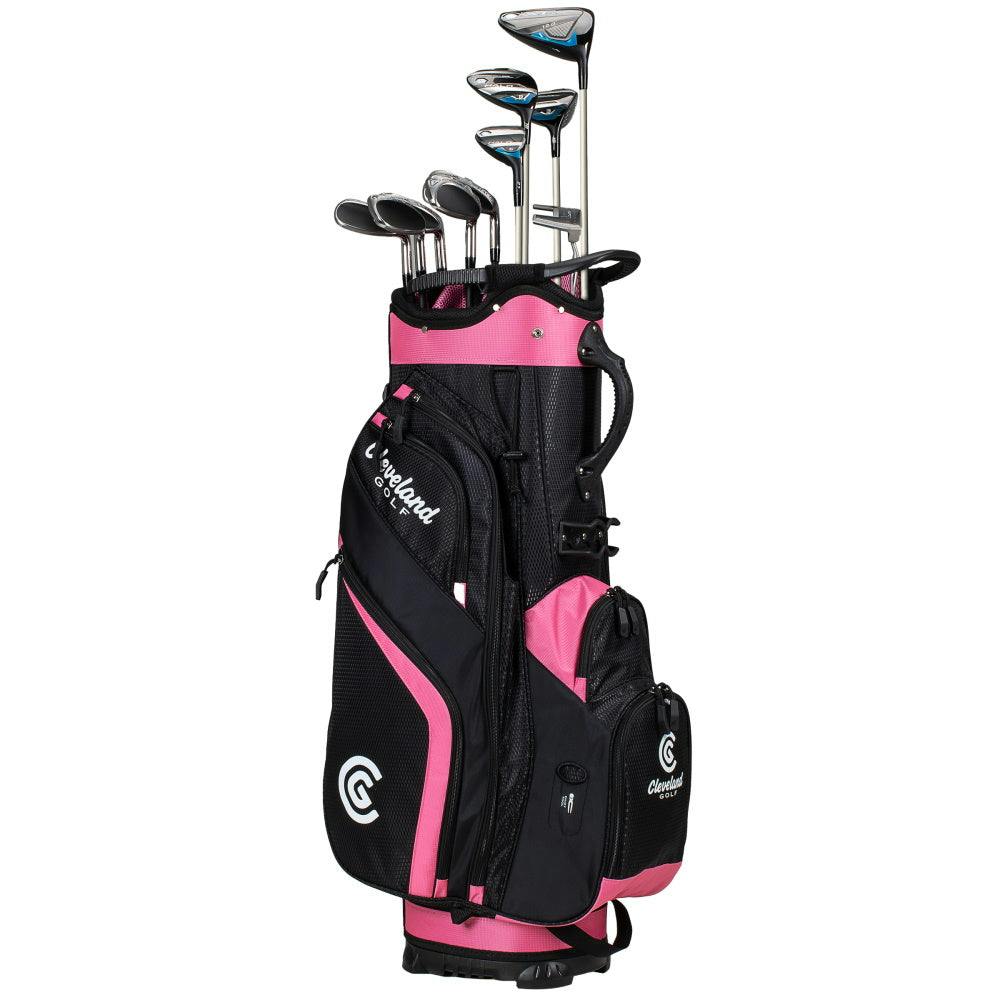 Cleveland Women's Launcher XL HALO Complete Set · Right Handed · Graphite · Ladies · Standard · Black/Pink