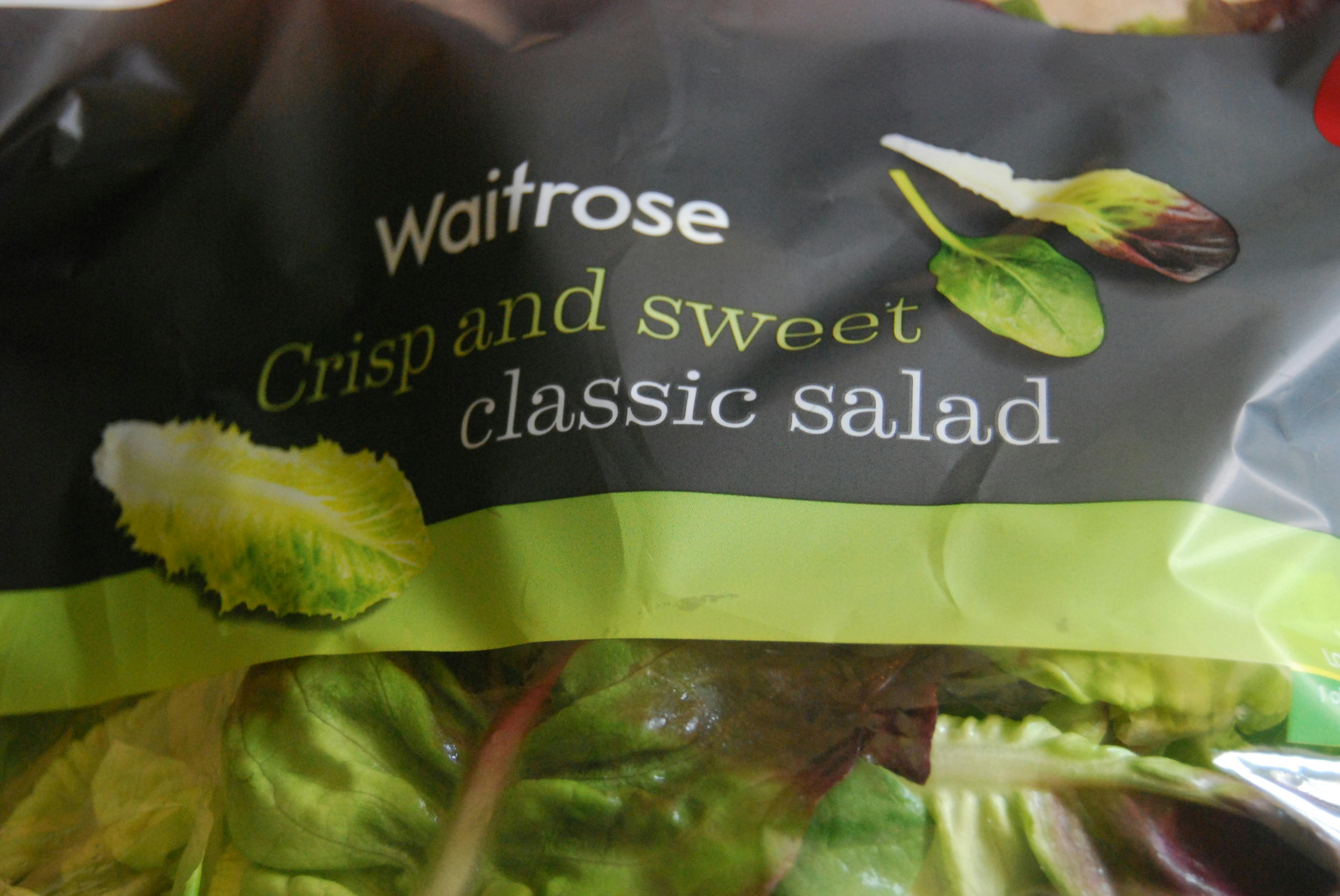 A bag of salad. 