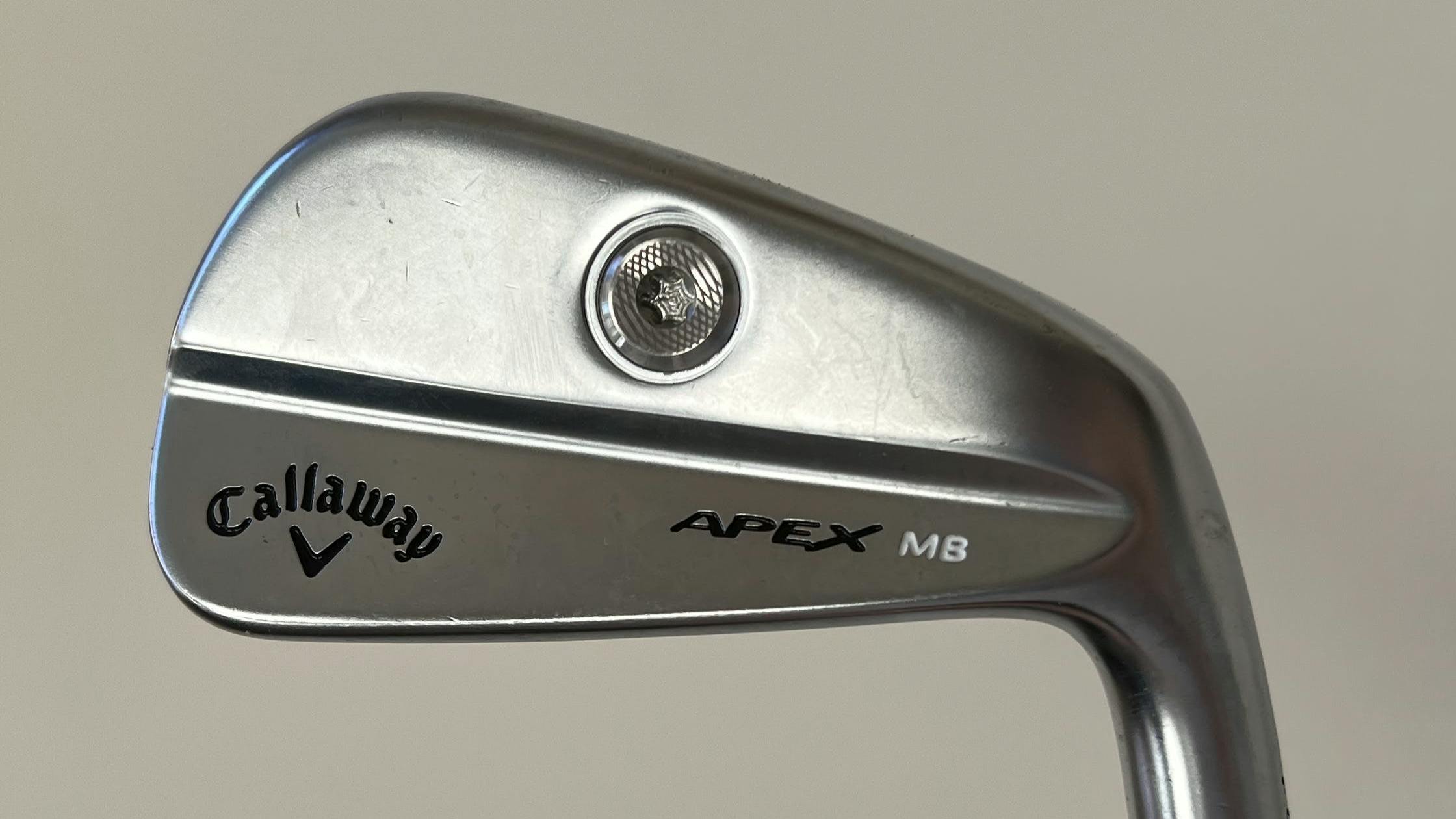 Head of the Callaway APEX MB 21 Irons.