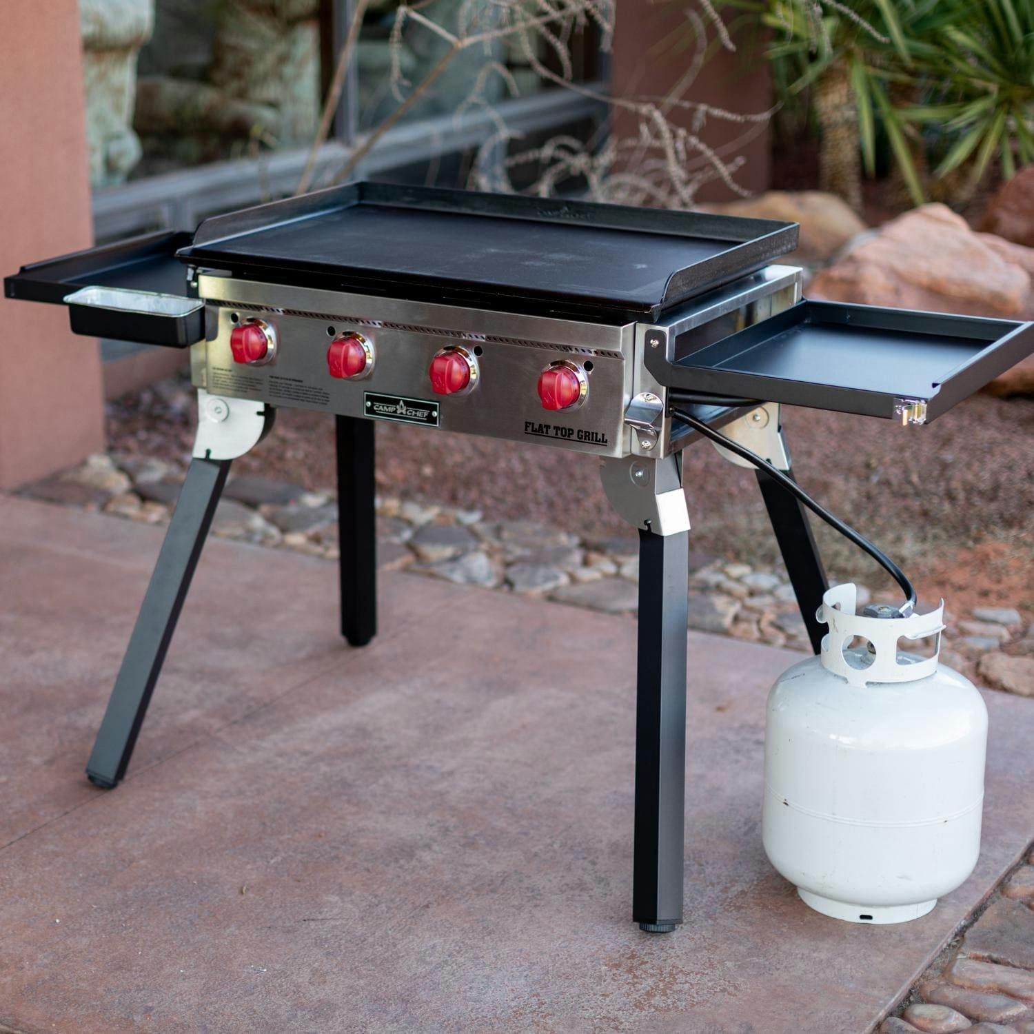 Camp Chef 600 4-Burner Portable Flat Top Gas Grill
