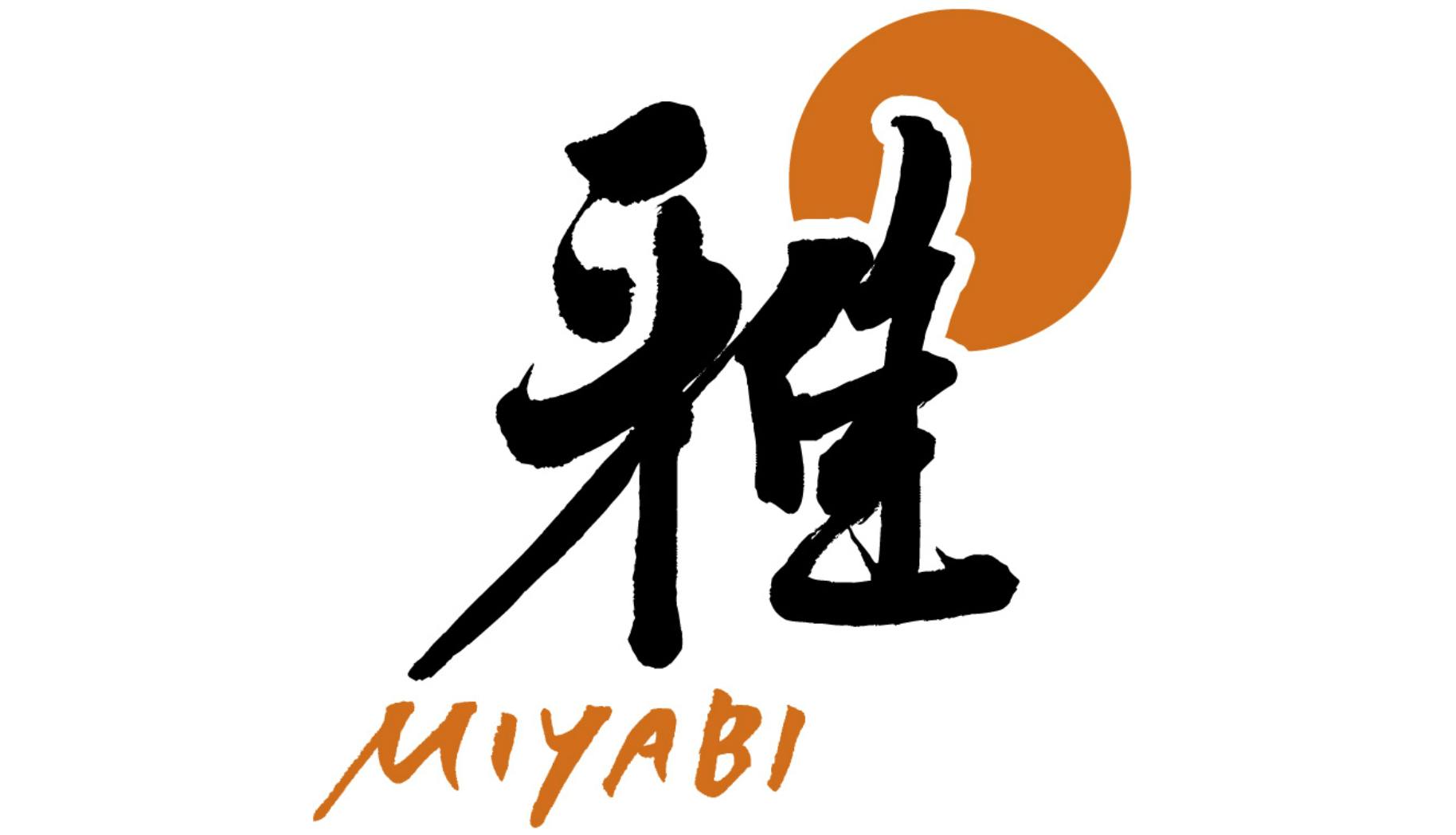 The Miyabi knives logo. 