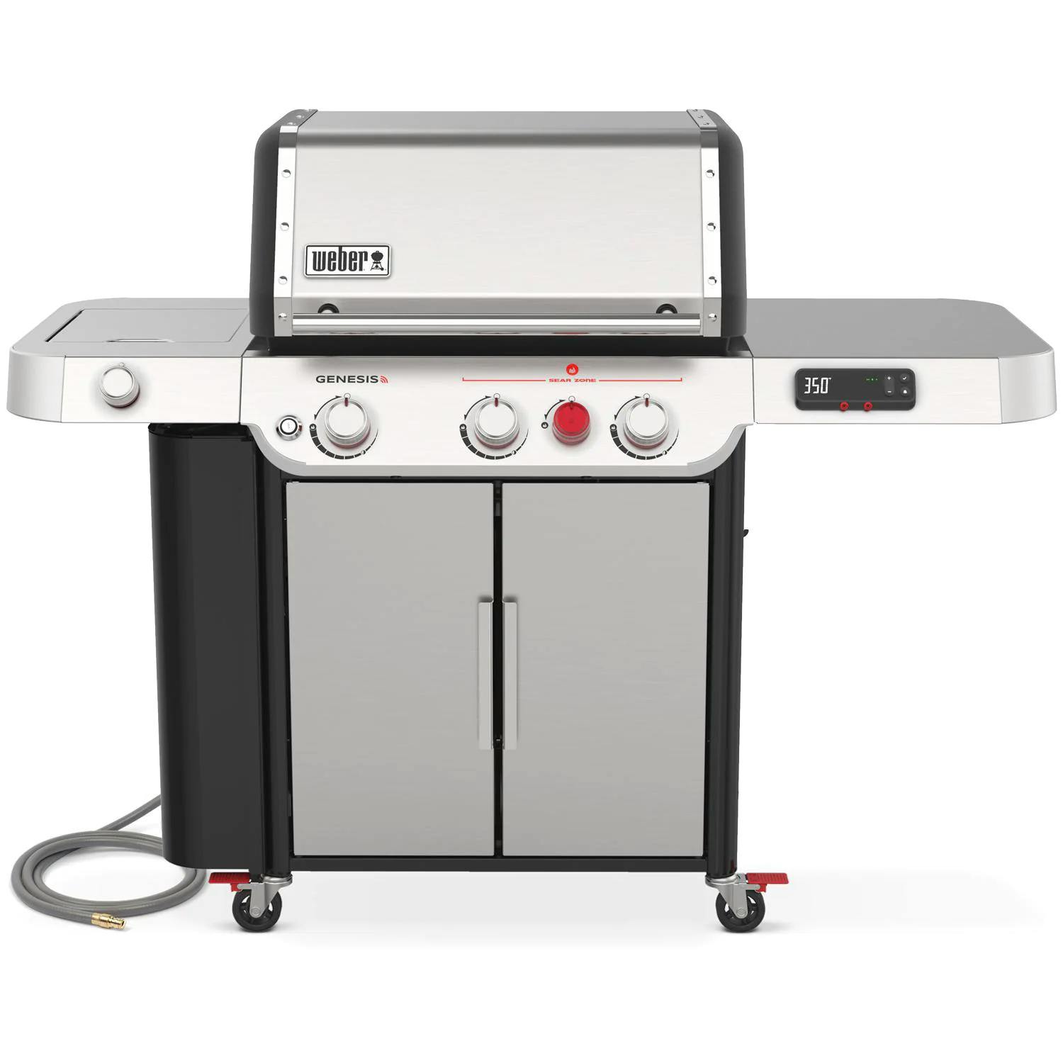 Weber New Genesis SX-335 Smart Grill with Sear Burner and Side Burner · Natural Gas