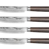 Cangshan Haku Series 4pc Fine Edge Steak Knives