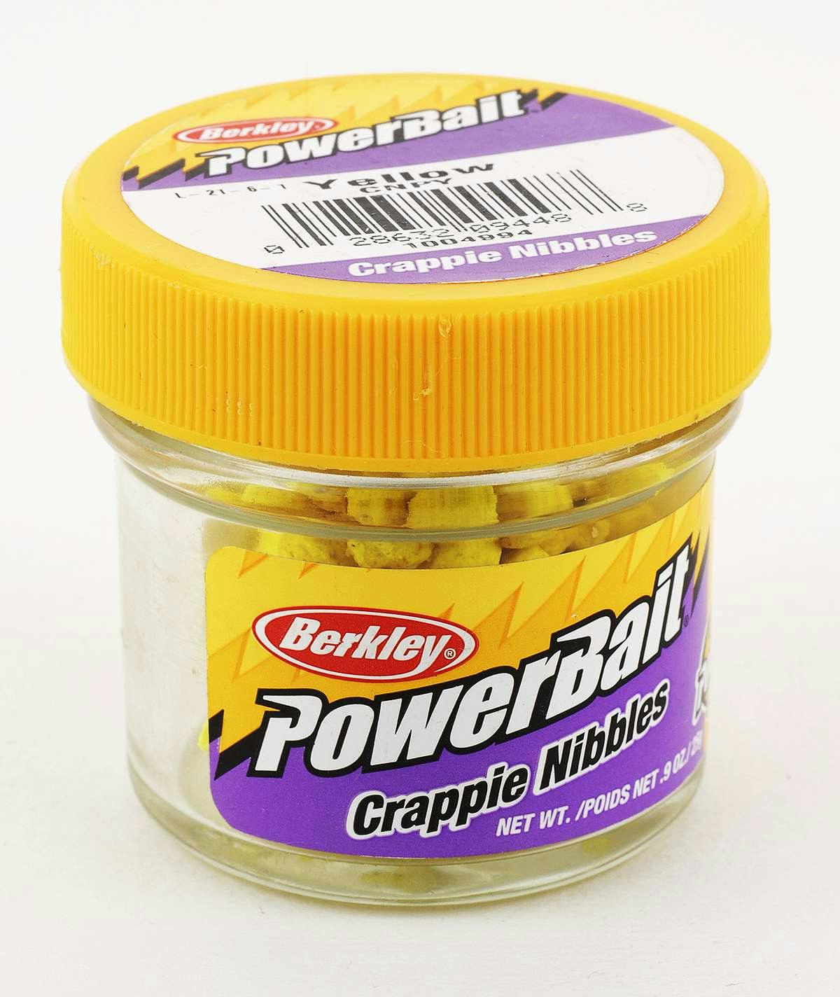 Berkley PowerBait Crappie Nibbles · Yellow · 1 pk.