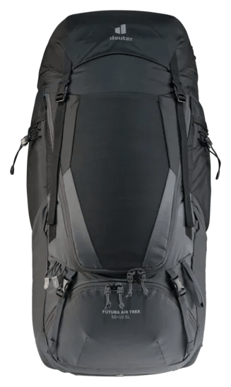 Deuter Futura Air Trek 55+10 SL Backpack- Women's · Black/Graphite